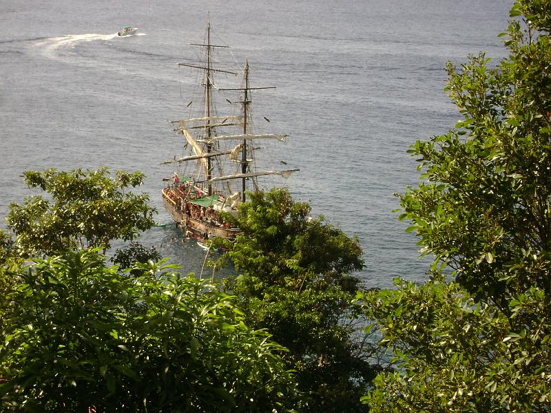 Library - 4943.jpg - Pirate ship in cove next to Ti Kaye